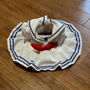 Vintage My Child Sailor Dress with Red Bow